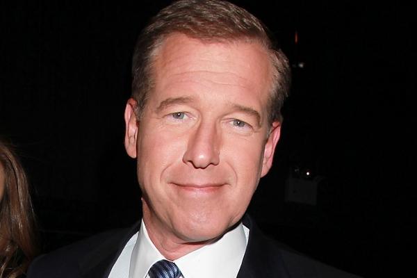 Brian Williams, presentador del noticiero  nocturno de la NBC. (Foto Prensa Libre: AP)