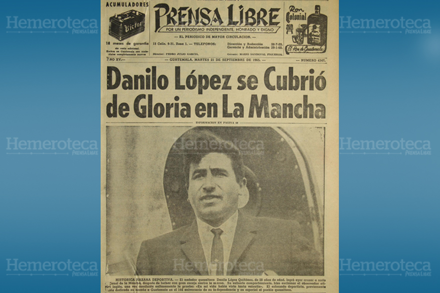 Portada de Prensa Libre del 21 de septiembre de 1965. (Foto: Hemeroteca PL)