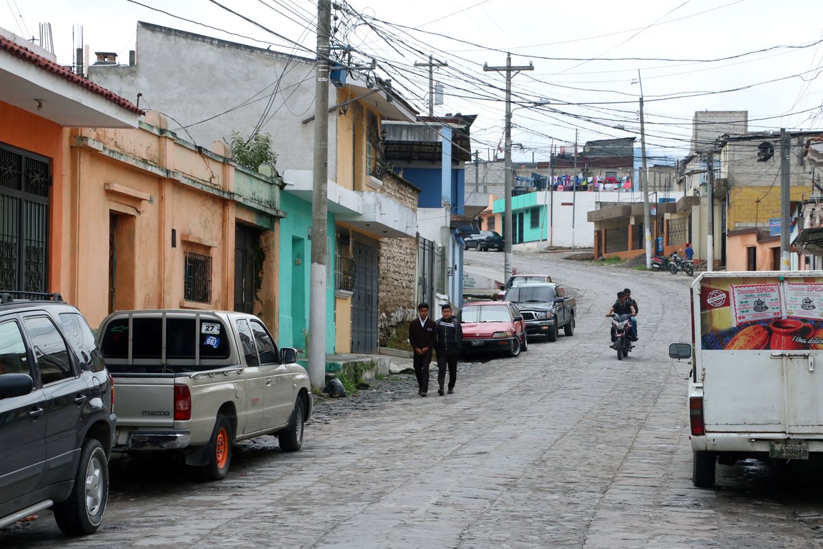 Barrio Las Flores, donde ocurrieron los hechos. (Foto Prensa Libre: Carlos Ventura)