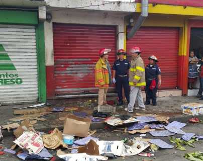 Nueve heridos deja explosión de gas en Mixco