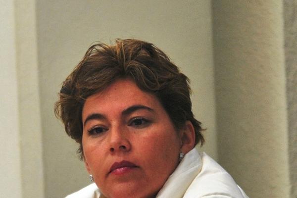 Blanca Marisol Rodríguez recibió una sentencia absolutoria en Quetzaltenango, quien era acusada de discriminar a una mujer indígena. (Foto Prensa Libre)