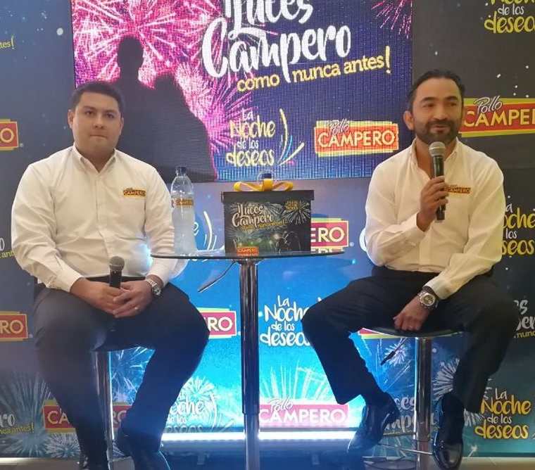 Representantes de Pollo Campero brindan detalles sobre la 27 edición de la Noche de los Deseos. (Foto Prensa Libre: Yanira Alvizurez)