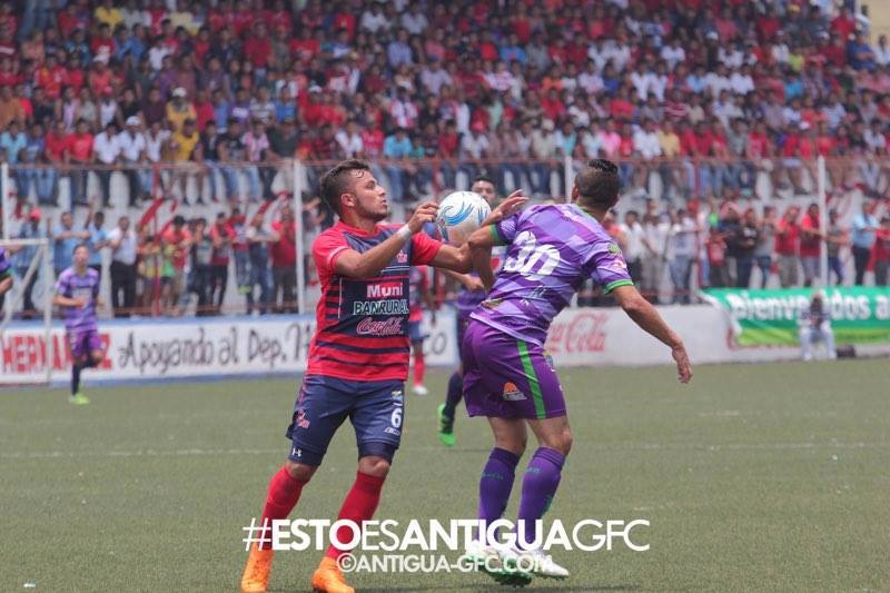 Malacateco cortó las esperanzas antigüeñas de revalidar su título. (Foto Prensa Libre: cortesía Antigua GFC)