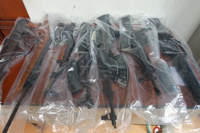 Autoridades incrementaron las medidas de seguridad en la frontera con El Salvador por el tráfico de armas. (Foto Prensa Libre: Hemeroteca PL)