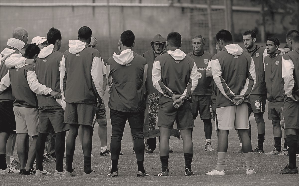 La selección de Guatemala está suspendida por Fifa. (Foto Prensa Libre: Hemeroteca PL)