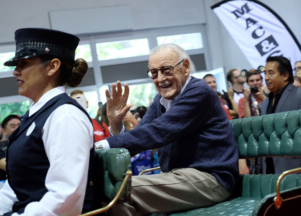 Stan Lee es reconocido como uno de los principales creativos de Marvel (Foto Prensa Libre: AFP).
