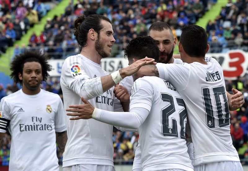 El Real Madrid superó con facilidad al Getafe este sábado. (Foto Prensa Libre: AFP)