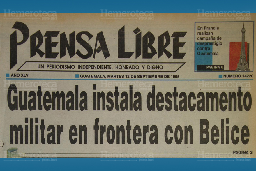Portada del 12 de septiembre de 1995. (Foto: Hemeroteca PL)