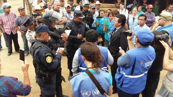 Manifestaciones en contra de proyecto minero se intensificaron en los últimos días. (Foto Prensa Libre: Hemeroteca PL)