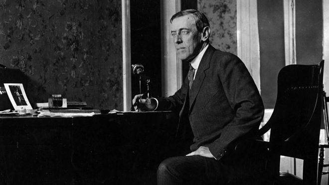 Woodrow Wilson fue presidente de Estados Unidos del 4 de marzo de 1913 al mismo día de 1921. GETTY IMAGES