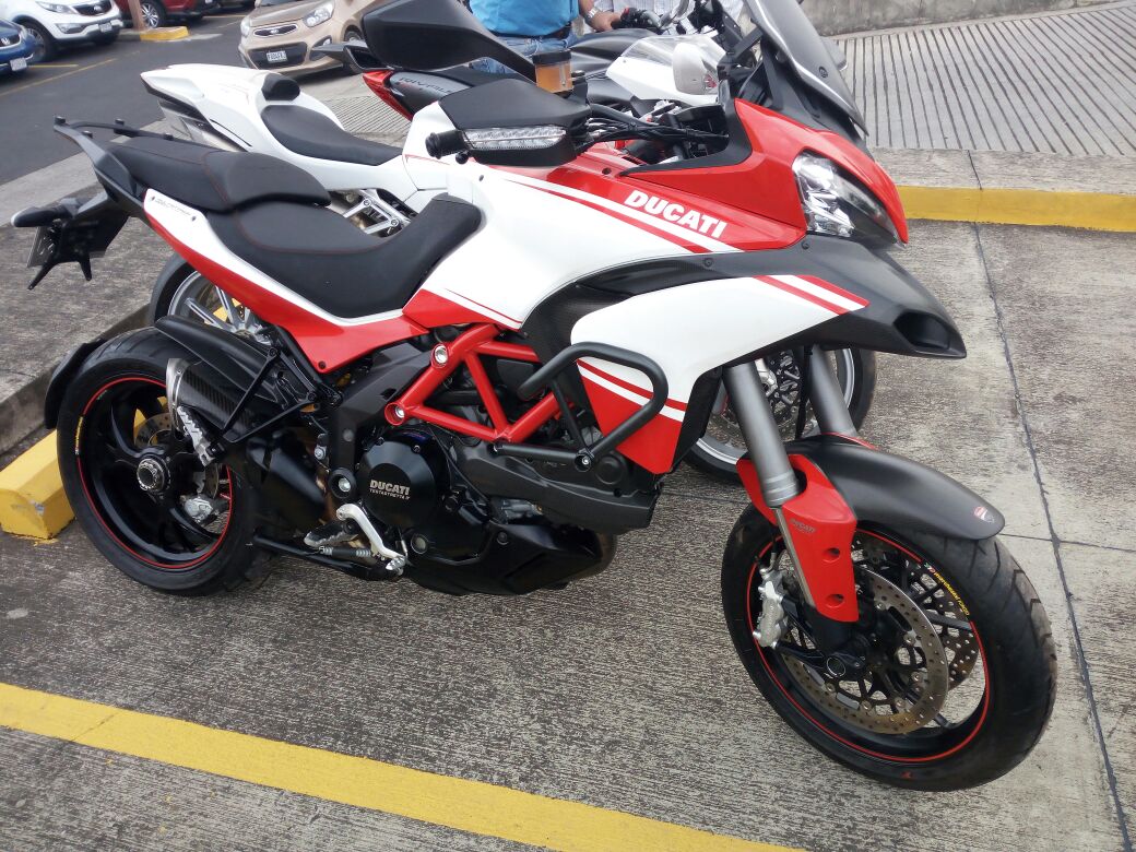 Ésta es otra de las motocicletas relacionadas a Juan Carlos Monzón, quien fue secretaria privado de la exvicepresidenta Roxana Baldetti, que tiene medidas cautelares y se busca extinguir. (Foto, Prensa Libre: MP)