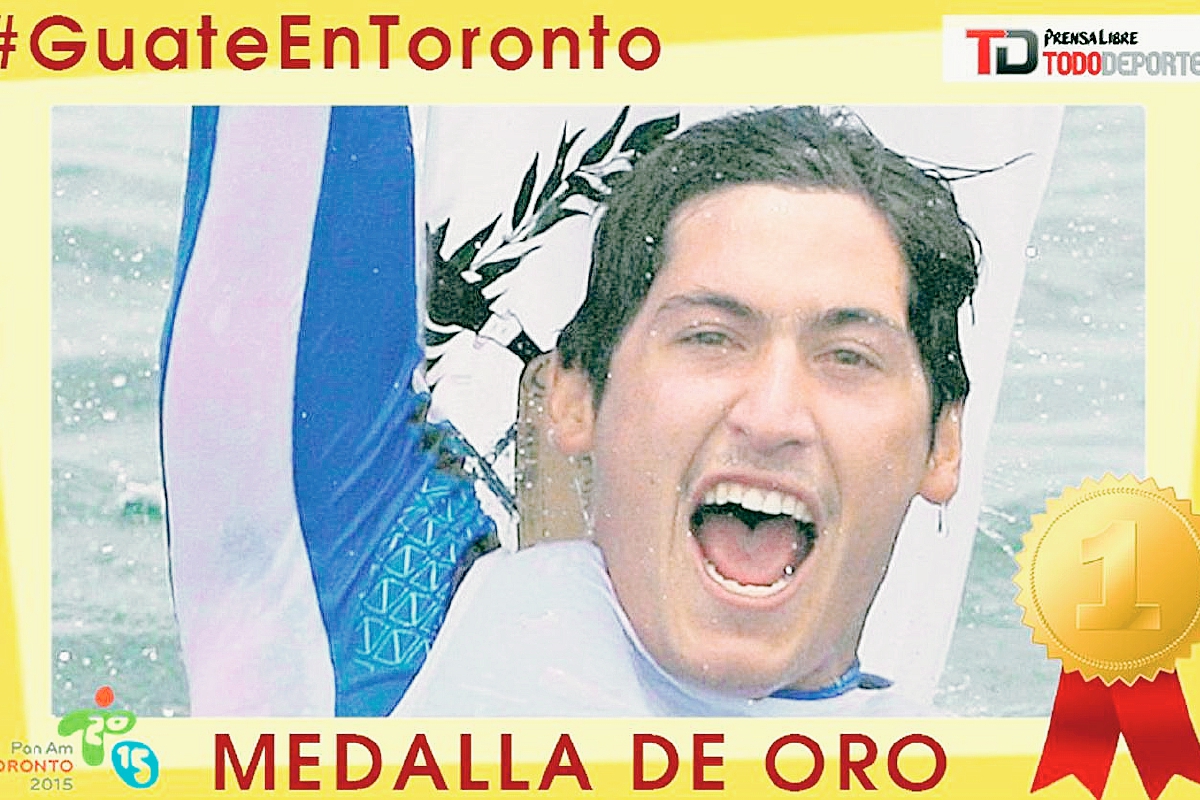 Maegli dio otra alegría para Guatemala este sábado en Toronto. (Foto Prensa Libre: TodoDeportes)
