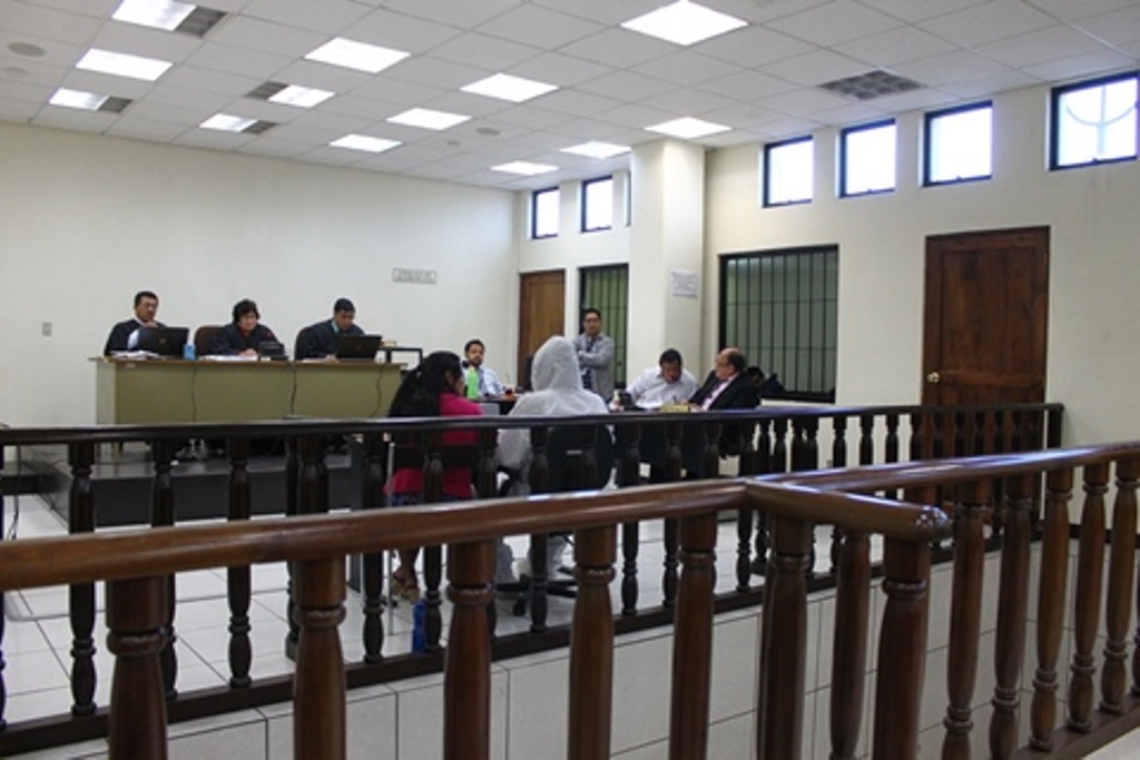 Tribunal Segundo de Sentencia Penal de Quetzaltenango, donde se inició el juicio. (Foto Prensa Libre: María José Longo)