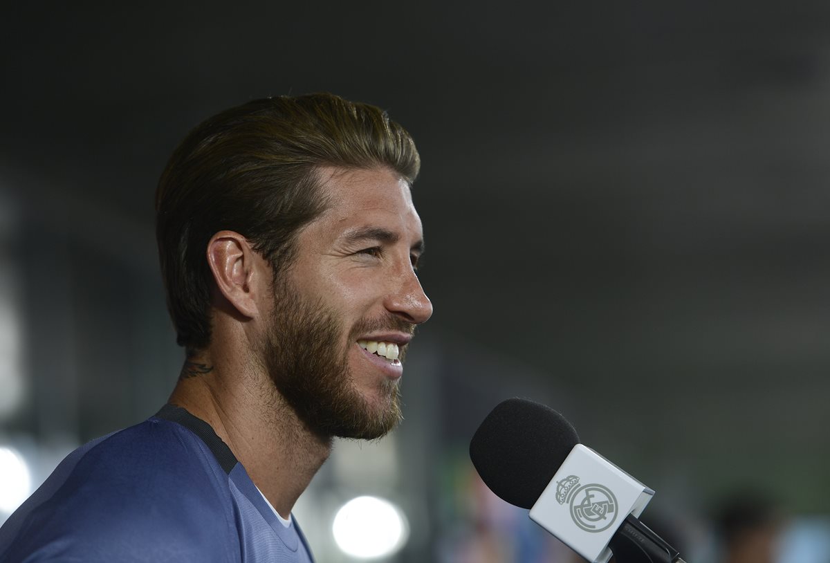 Sergio Ramos asegura que son afortunados de poder jugar tres finales de Champions en cuatro años. (Foto Prensa Libre: AFP).