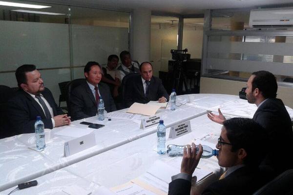 Director del INE, Rubén Narciso, acudió a citación del Frente Parlamentario Contra el Hambre. (Foto Prensa Libre: Conreso)