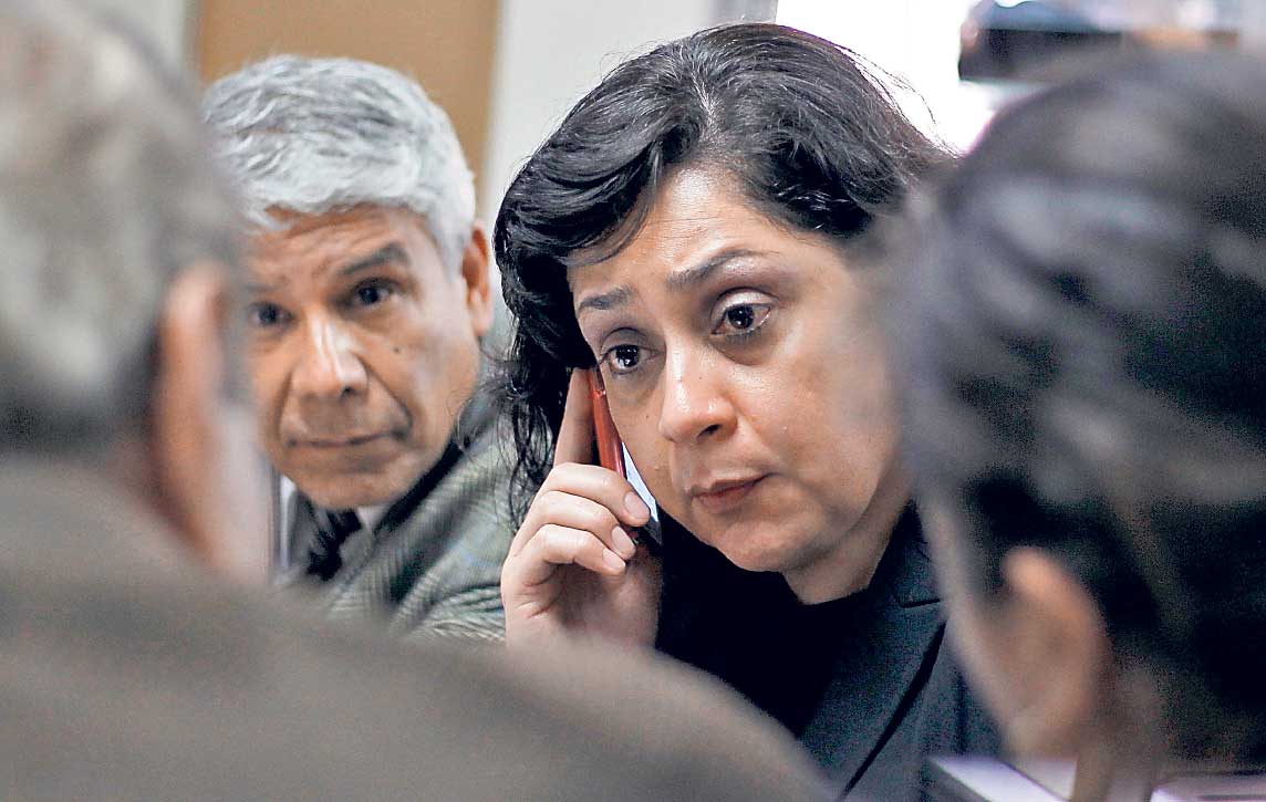 La jueza Jisela Reinoso fue señalada por la Cicig de lavado de dinero. (Foto Prensa Libre: Hemeroteca PL)