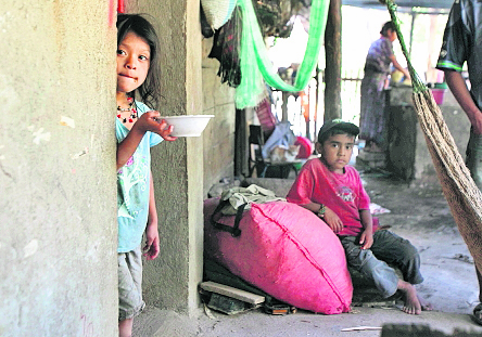 Alta Verapaz encabeza el listado de departamentos donde se registra el índice más alto de pobreza en el país. (Foto Prensa Libre: Hemeroteca PL)