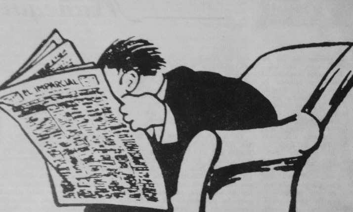 1943 El muñequito caricatura del diario El Imparcial. (Foto: Hemeroteca PL)
