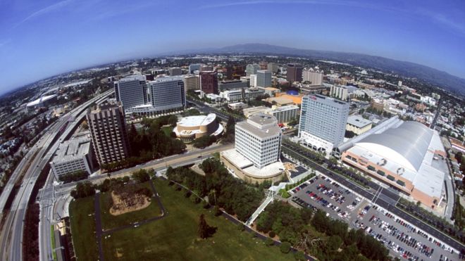 Google quiere convertir San José en su sede central y para ello está invirtiendo en un proyecto multimillonario. DAVID MCNEW/GETTY IMAGES