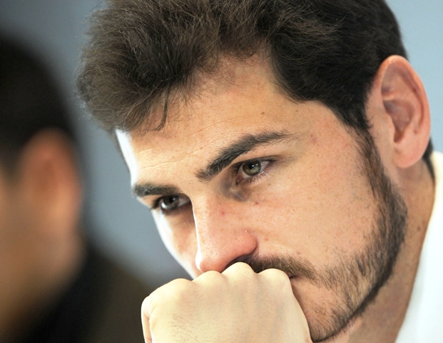 Iker Casillas, portero del Oporto de Portugal y la selección de España. (Foto: AFP)