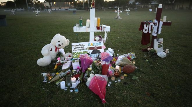 En el tiroteo ocurrido el 14 de febrero murieron 17 personas, la mayoría menores de edad. GETTY
