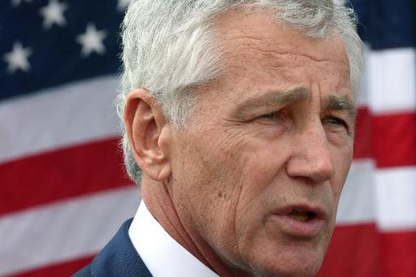 El secretario de Defensa estadounidense, Chuck Hagel. (Foto Prensa Libre: AFP)