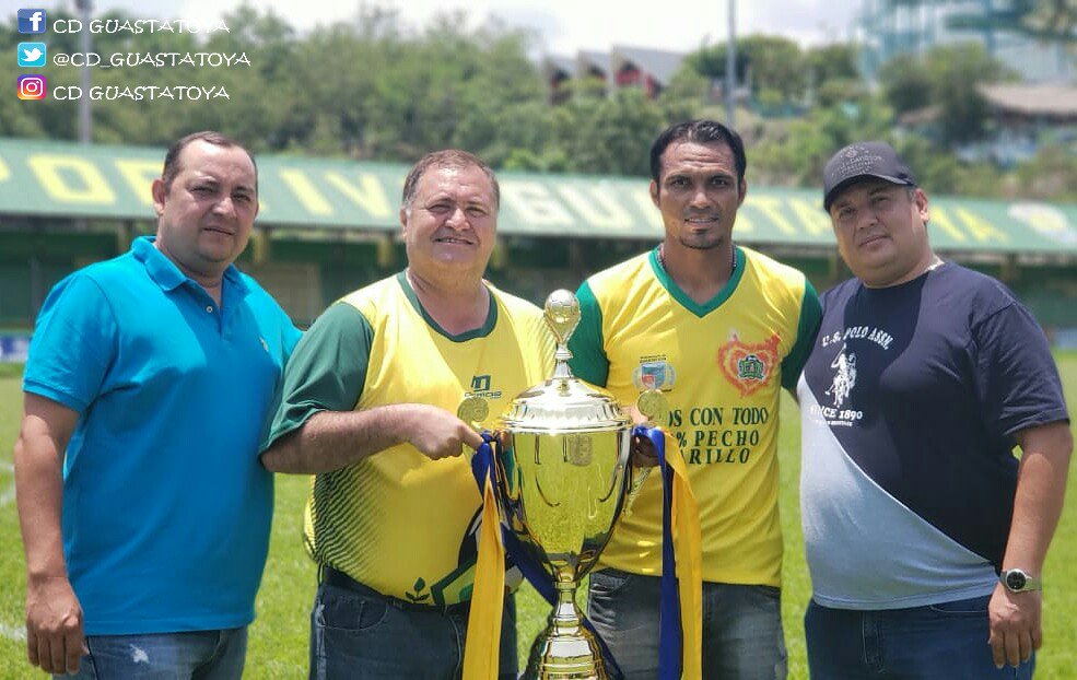 Ángel Rodríguez, delantero de Guastatoya renovó su contrato para jugar con el campeón nacional en el siguiente torneo Apertura 2018. (Foto Prensa Libre: Cortesía CD Guastatoya).