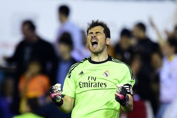 Iker Casillas impone un nuevo récord de imbatibilidad en Copa del Rey. (Foto Prensa Libre: AFP)