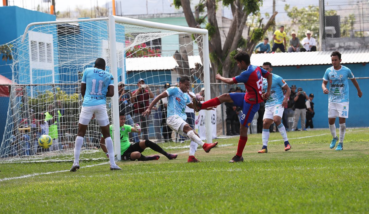 Sanarate vive un buen momento en el actual torneo Clausura 2018. (Foto Prensa Libre: Francisco Sánchez)