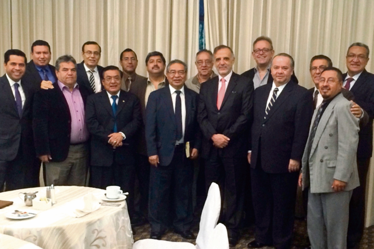 La Alianza Evangélica también manifestó en una reunión privada este jueves el apoyo al trabajo de la Cicig. (Foto Prensa Libre: Cicig)