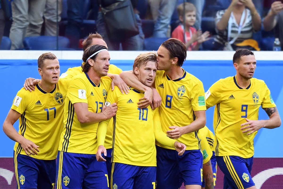 Suecia, la selección que clasificó en repechaje y ahora está entre los ocho mejores del mundo 24 años después