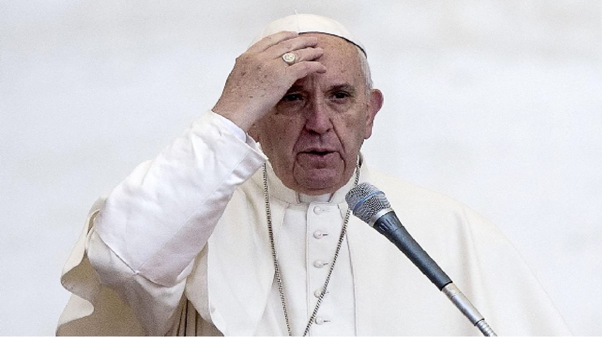 El Papa dice que enriquecerse con el trabajo en negro es “pecado mortal”. (EFE).
