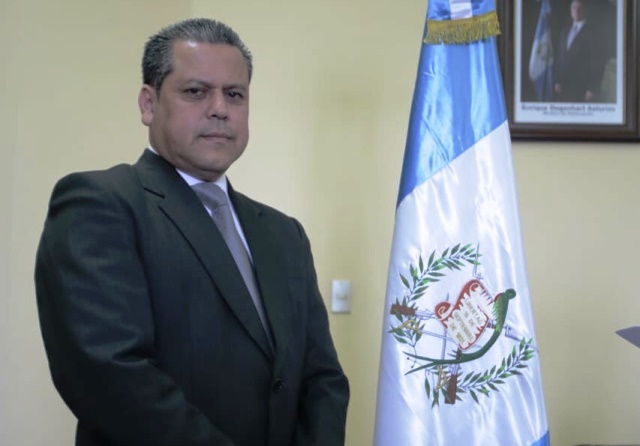 Gilberto Morales Castro  se postuló para ocupar el gobernador departamental de Huehuetenango en 2015. (Foto Prensa Libre: Mingob)