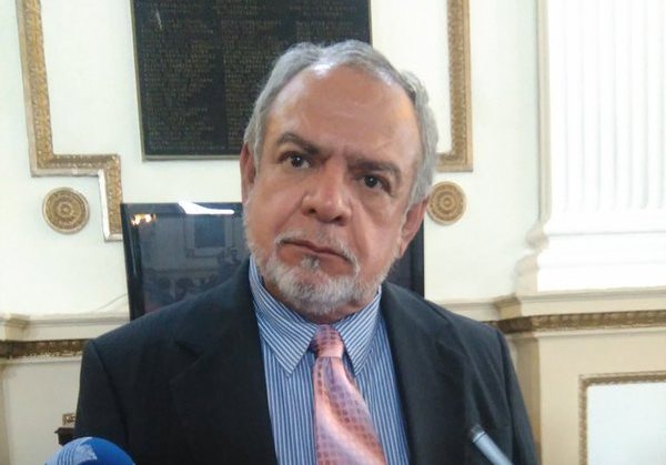 Édgar Zamora afirmó que buscará que el Congreso lo juramente. (Foto Prensa Libre: Jessica Gramajo)