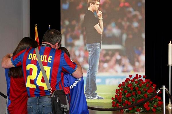 Vilanova dejó un gran vacío entre la afición "culé". (Foto Prensa Libre: EFE)