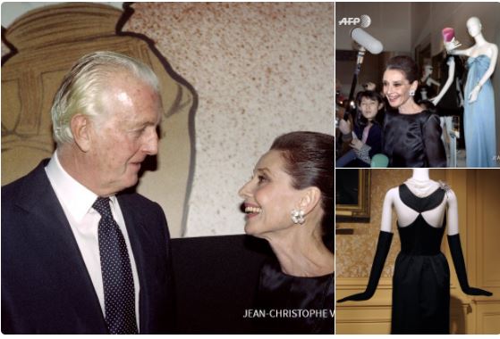 En 2016 el diseñador Hubert de Givenchy rindió homenaje a su musa, la actriz Audrey Hepburn. La exposición se llamó 'Hubert de Givenchy: para Audrey, con amor', y se exhibió en el Museo Municipal de La Haya, Holanda. (Foto Prensa Libre: AFP)