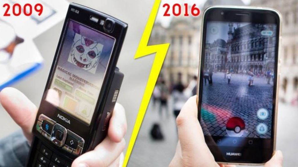 Los monstruos y los teléfonos han cambiado, pero el sentido del juego es prácticamente el mismo. (GETTY IMAGES)