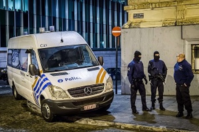 Autoridades belgas detuvieron a dos sospechosos. (Foto Prensa Libre: AFP)