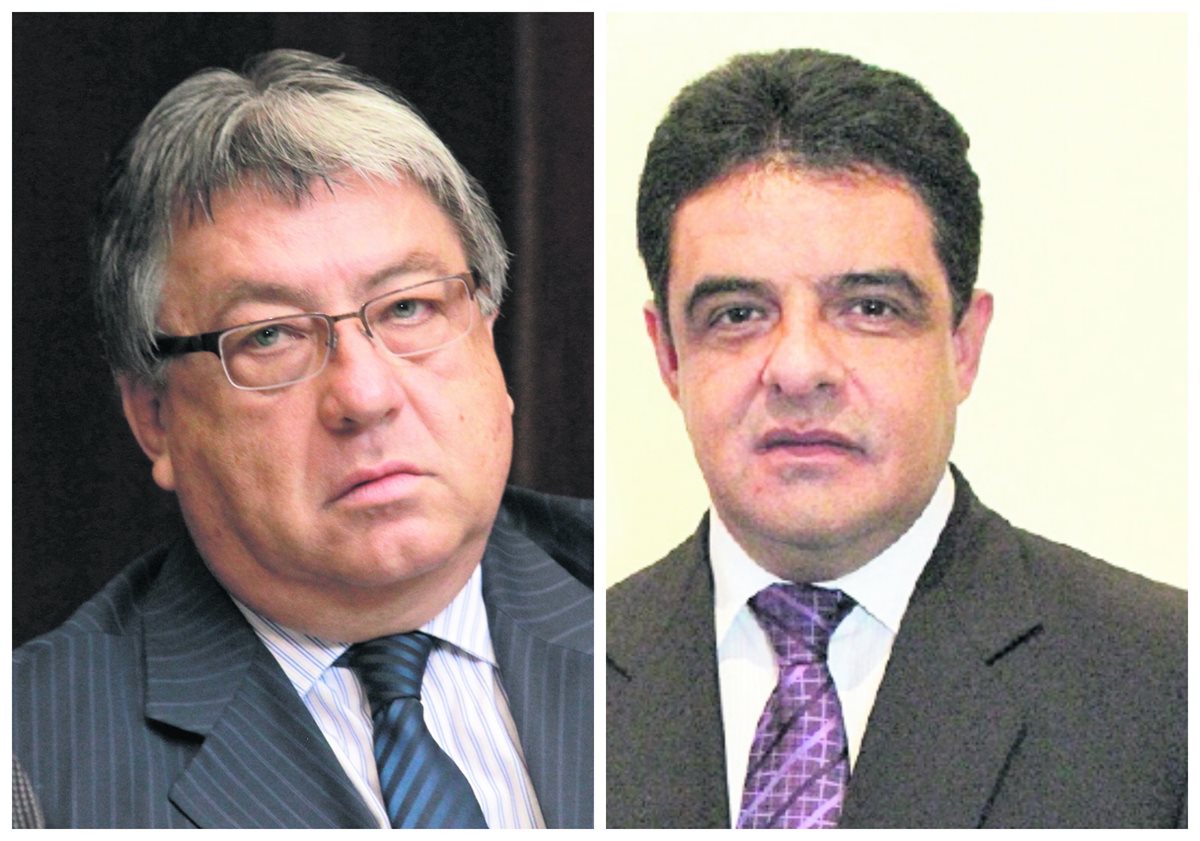 Diputados César Fajardo y Carlos López. (Foto Prensa Libre: Hemeroteca PL)