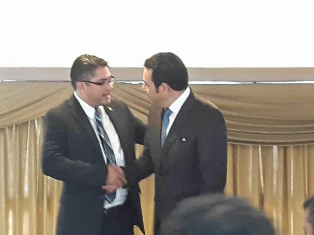 Gílmar Othmar Sánchez, diputado al Parlacén, fue financista de campaña de Jimmy Morales. (Foto Prensa Libre: Hemeroteca PL)