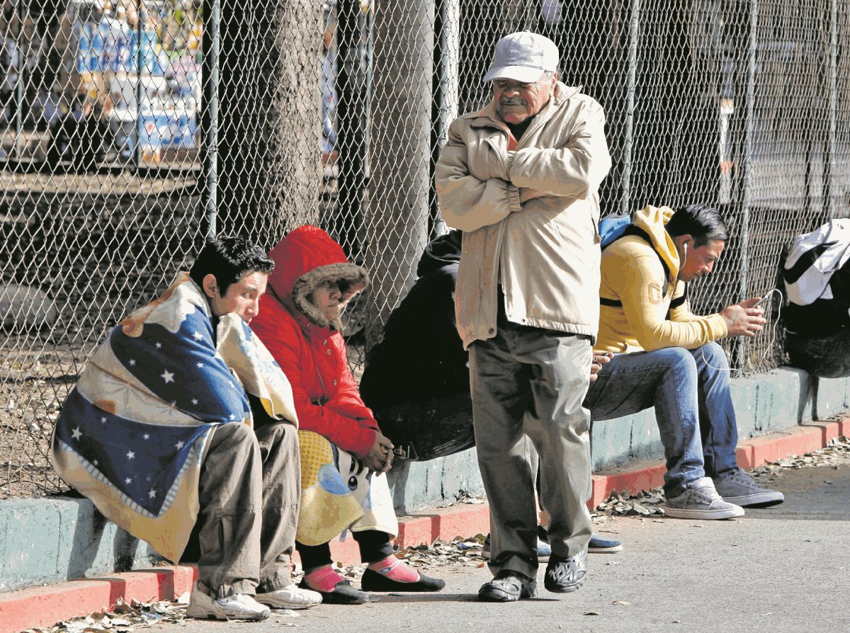 Las bajas temperaturas se mantendrá durante la semana debido a un frente frío en el país. (Foto Prensa Libre: Hemeroteca PL)