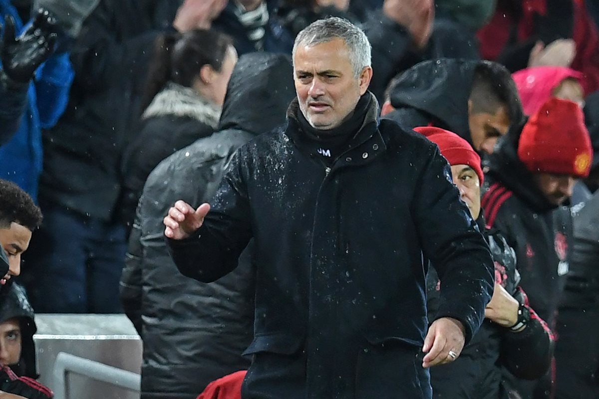 El entrenador portugués José Mourinho tenía contrato con el Manchester United hasta 2020. (Foto Prensa Libre: AFP)