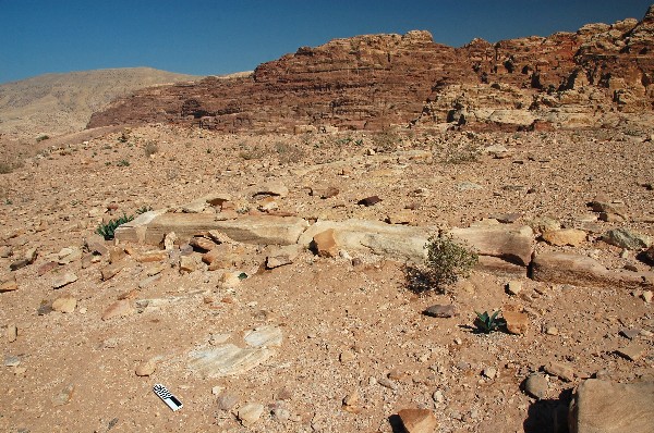 Monumento utilizado para fines ceremoniales en la ciudad de Petra. (Foto Prensa Libre: AP)
