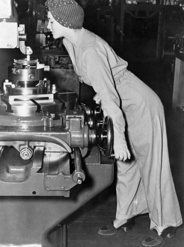 La fotografía que trajo nuevas pistas sobre el misterio: Naomi Parker, en marzo de 1942. BETTMANN ARCHIVE
