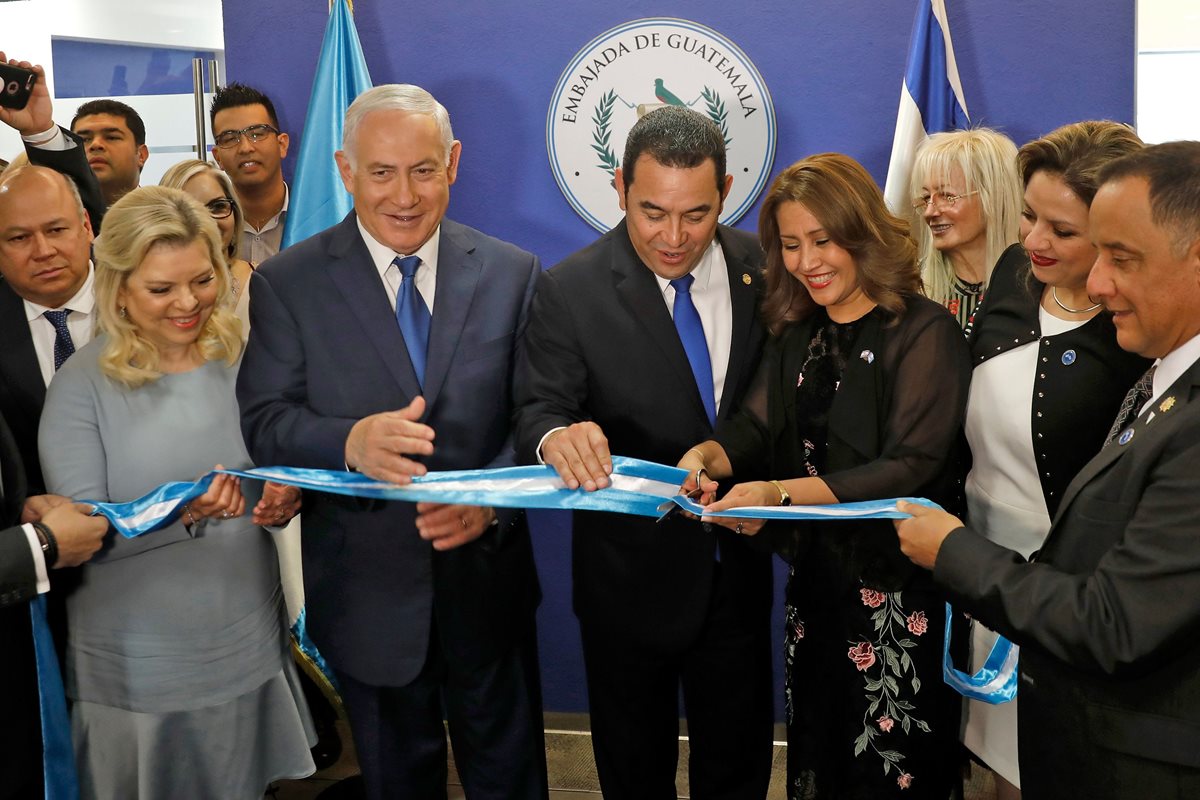 Guatemala e Israel estrecharon relaciones con el traslado de embajada de Tel Aviv a Jerusalén. (Foto Prensa Libre: Hemeroteca PL)