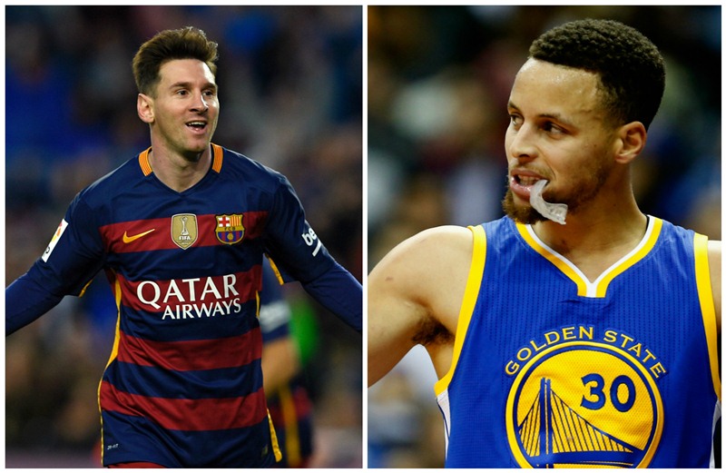 Messi y Curry volvieron a interactuar en las redes sociales. (Foto Prensa Libre: TodoDeportes)