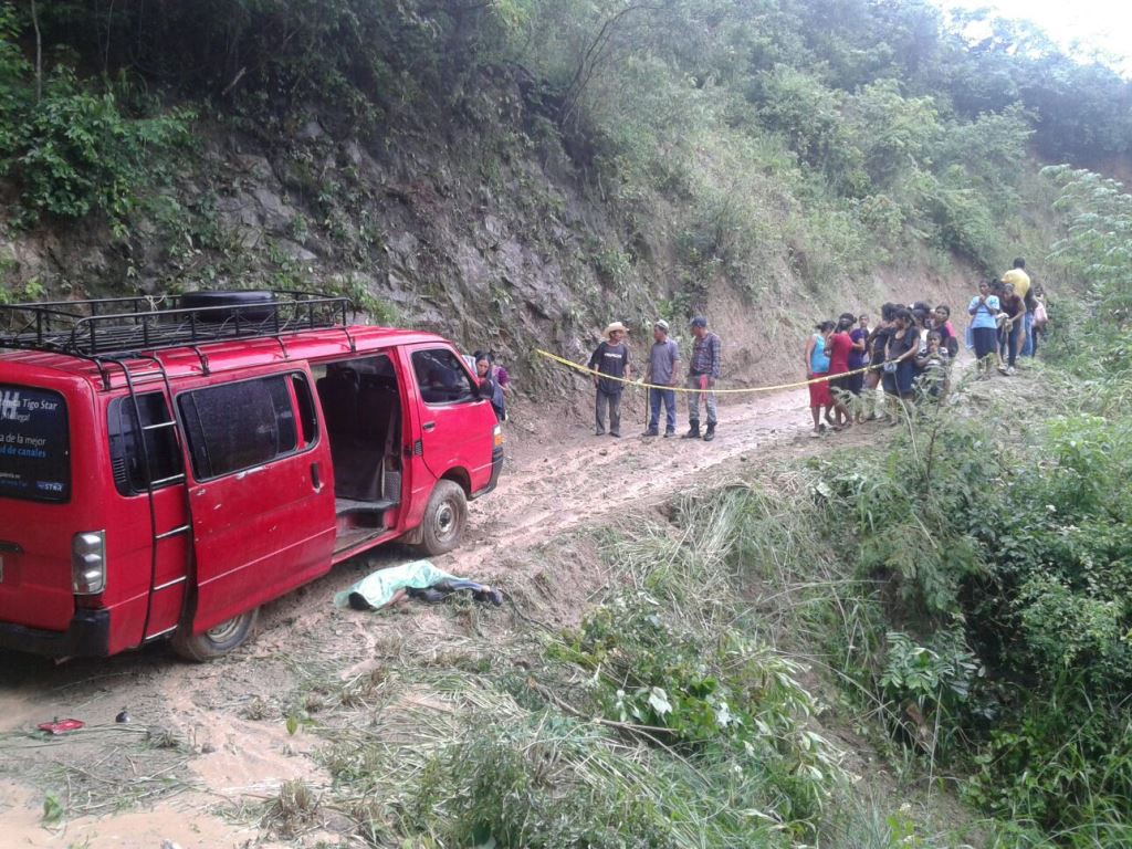 El hecho se registró en la aldea San Miguel, Chiquimula. (Foto Prensa Libre: Edwin Paxtor).