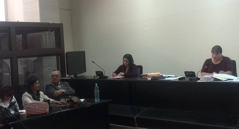 La jueza Silvia De León ordena juicio contra los implicados en el caso IGSS-Pisa. (Foto Prensa Libre: Jerson Ramos)