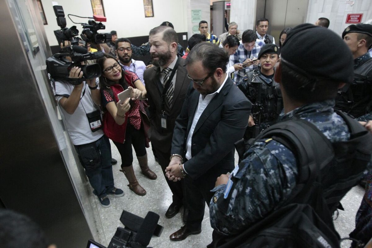 Juan Arturo Jegerlehner Morales, concuño de Alejandro Sinibaldi, fue capturado por estar sindicado en el caso Construcción y Corrupción. (Foto Prensa Libre: Carlos Hernández)