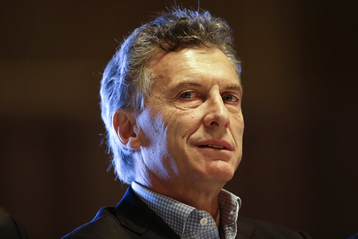 Mauricio Macri, a un paso de convertirse en el próximo presidente de Argentina. (Foto Prensa Libre: AP).